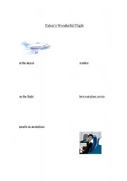 English Worksheet: Air Travel Vocabulary