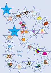 English worksheet: Lets play!!!