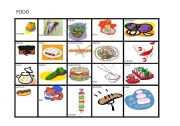 English worksheet: FOOD 