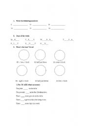 English Worksheet: Practice
