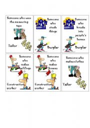 English Worksheet: Jobs