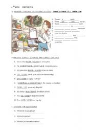 English Worksheet: Revision Happy Earth 1 and 2 contents
