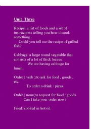 English Worksheet: vocabulary