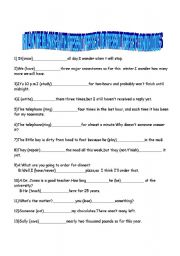 English Worksheet: present perfect or present perfect continuos