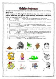 English Worksheet: Relative clauses: Based on the 