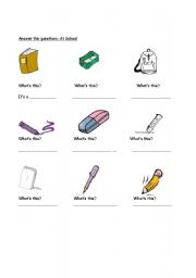 School Objects