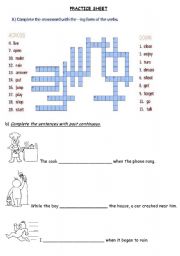 English Worksheet: Present continuous