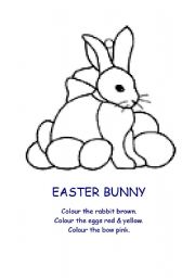 English worksheet: Easter Bunny