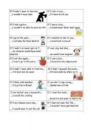 English Worksheet: Conditionals practice game