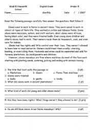 English Worksheet: water pollution