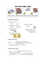 English Worksheet: Demonstrative Pronouns