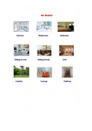 English Worksheet: Home