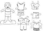 English Worksheet: the clothes