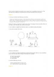 English worksheet: pictures dictation