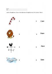 English worksheet: Phonics Worksheets