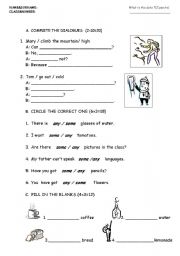 English worksheet: quiz