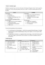 English Worksheet:  Diesel vs. Gasoline engine (dialogue speaking exercise)