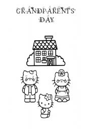 English worksheet: Grandparents day