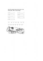 English Worksheet: Problem Solving