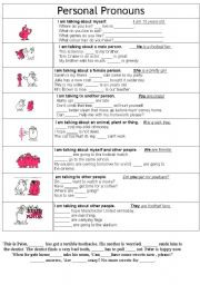 Personal Pronouns