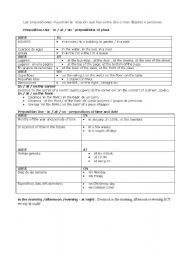 English Worksheet: Personal information