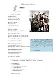 English Worksheet: Wake up by Arcade Fire