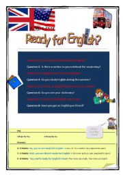 Ready for English?