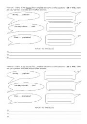 English worksheet: My house - Pairwork activity