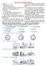 English Worksheet: Reading