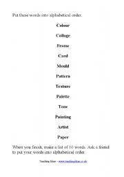 English Worksheet: something