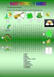 English Worksheet: Saint Patricks Day