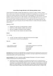 English Worksheet: Following Directions