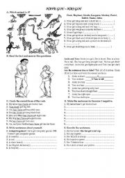 English Worksheet: have got or has not