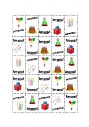 STICKERS -HAPPY BIRTHDAY