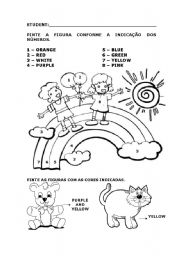 English Worksheet: Colors