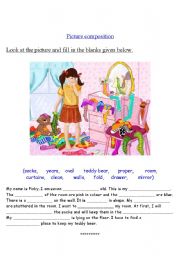 English Worksheet: Picture composition