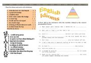 ENGLISH IDIOMS 