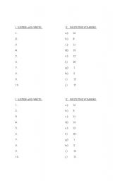 English Worksheet: grammar test