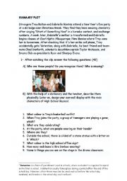 English Worksheet: HIGH SCHOOL MUSICAL 1 WORKSHOP (part 1 out of 8) Start of something new