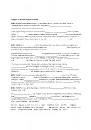 English Worksheet: Our Special Friends