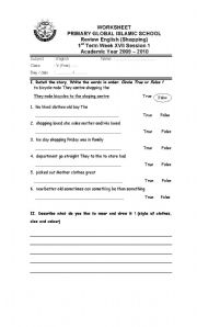 English Worksheet: esl worksheet