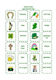 Saint Patcks Day - Memory Game