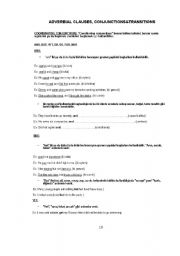 English Worksheet: Conjunction