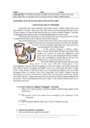 English Worksheet: test