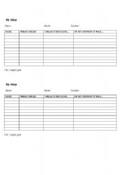 English worksheet: simple past