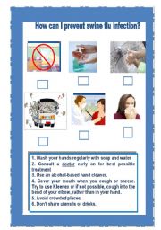 How can I prevent swine flu infection