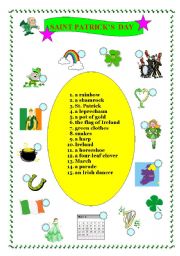 English Worksheet: Saint Patricks Day