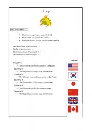 English worksheet: Grade 6, Lesson 1 Korean National curriculum