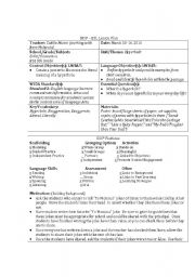 English Worksheet: Hyperbole Lesson Plan