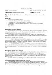 English Worksheet: Customer Service